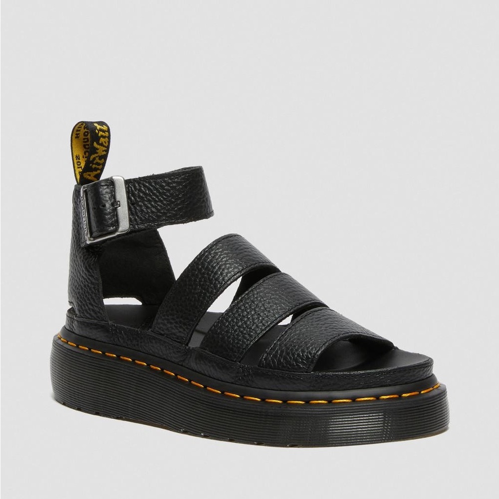 CLARISSA II WOMEN'S LEATHER PLATFORM SANDALS